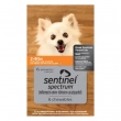 Sentinel Spectrum for Dogs - Prevents Heartworms, Fleas, and Intestinal Worms